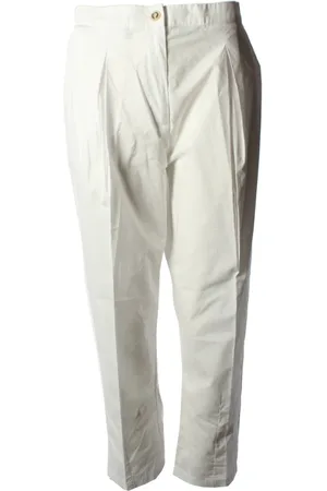 Pinko Mujer, Pantalones, Blanco, Talla: M