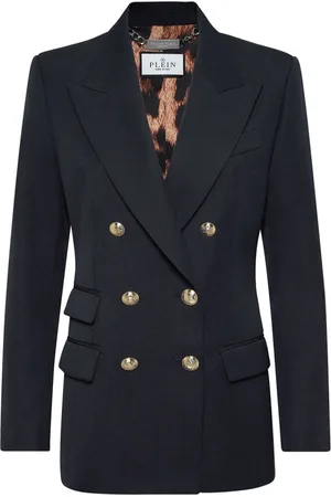 Philipp Plein Mujer, Chaquetas, Azul, Talla: S