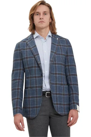 L.B.M. 1911 Hombre, Chaquetas, Azul, Talla: M