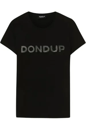 Dondup Mujer, Camisetas, Negro, Talla: M