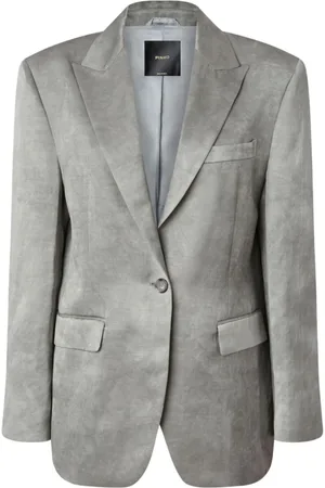 Pinko Mujer, Chaquetas, Gris, Talla: M