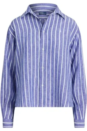 Ralph Lauren Mujer, Blusas y Camisas, Azul, Talla: L