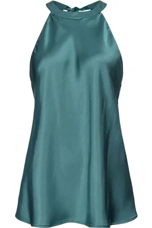 Pinko Mujer, Camisetas, Verde, Talla: 2XS