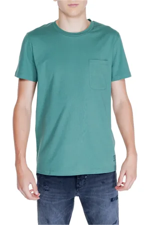Peuterey Hombre, Camisetas, Verde, Talla: L
