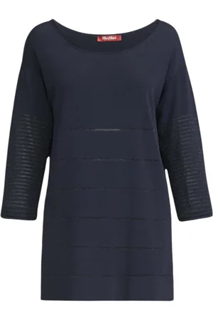 Max Mara Mujer, Camisetas, Azul, Talla: M