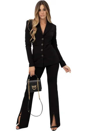 Pinko Mujer, Monos, Negro, Talla: M