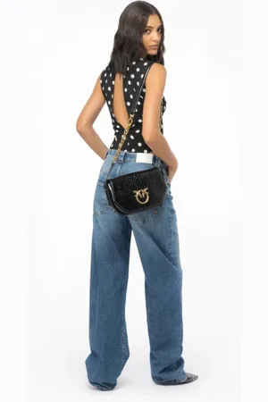 Pinko Mujer, Camisetas, Negro, Talla: M
