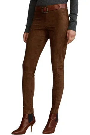 Ralph Lauren Mujer, Pantalones, Marrón, Talla: S