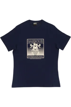 Barbour Hombre, Camisetas, Azul, Talla: S