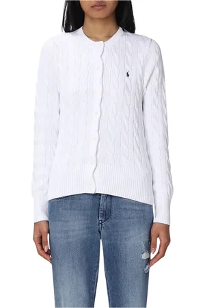 Ralph Lauren Mujer, Jerseys, Blanco, Talla: L
