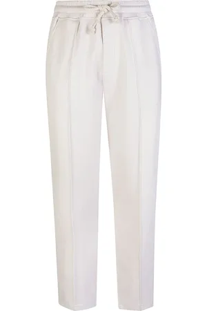 ELEVENTY Mujer, Pantalones, Blanco, Talla: M