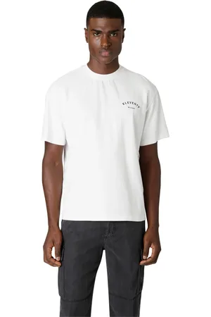 ELEVENTY Hombre, Camisetas, Blanco, Talla: S