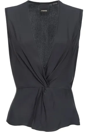 Pinko Mujer, Camisetas, Negro, Talla: M
