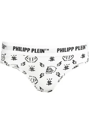 Philipp Plein Mujer, Ropa interior, Blanco, Talla: M