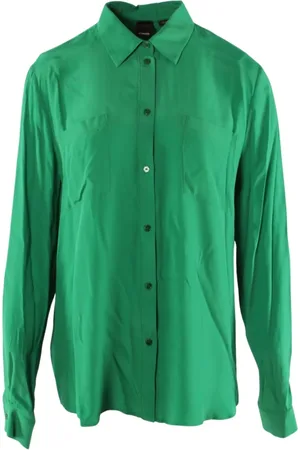 Pinko Mujer, Blusas y Camisas, Verde, Talla: L