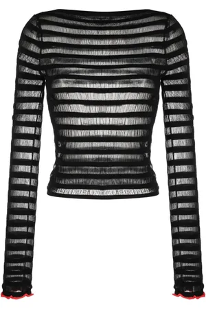 Proenza Schouler Mujer, Camisetas, Negro, Talla: S
