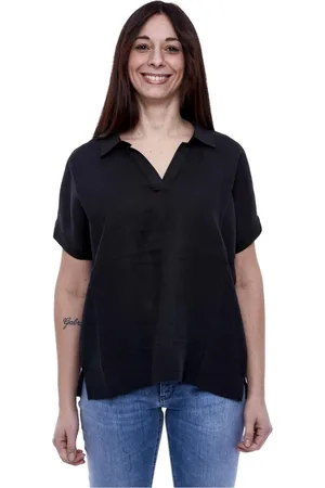 ALPHA STUDIO Mujer, Blusas y Camisas, Negro, Talla: L