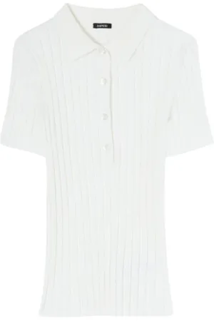 Aspesi Mujer, Camisetas, Blanco, Talla: M