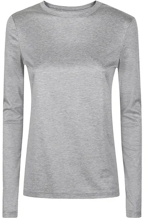ELEVENTY Mujer, Camisetas, Gris, Talla: M
