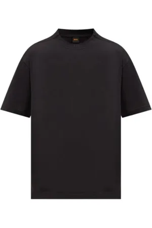 HUGO BOSS Hombre, Camisetas, Negro, Talla: S