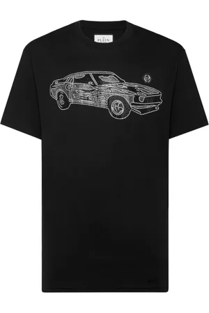 Philipp Plein Hombre, Camisetas, Negro, Talla: XL