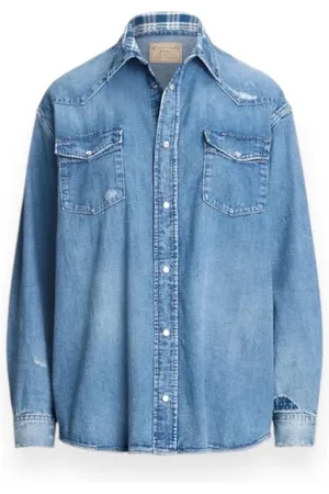 Ralph Lauren Mujer, Blusas y Camisas, Azul, Talla: L