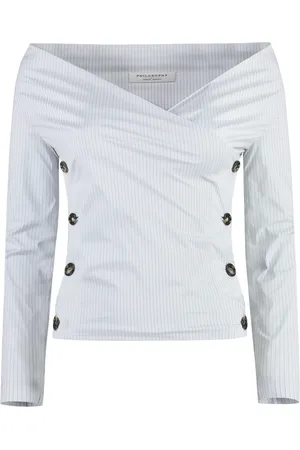 Serafini Mujer, Camisetas, Azul, Talla: M