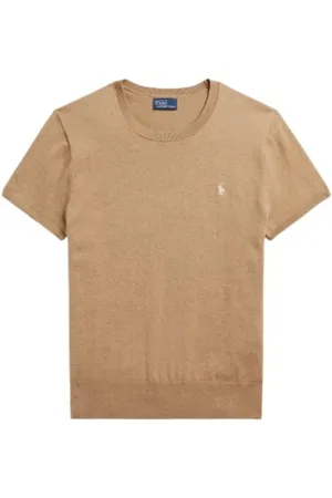 Ralph Lauren Mujer, Camisetas, Marrón, Talla: S
