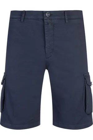 Kiton Hombre, Pantalones cortos, Azul, Talla: W36