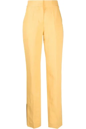 Jacquemus Mujer, Pantalones, Amarillo, Talla: S