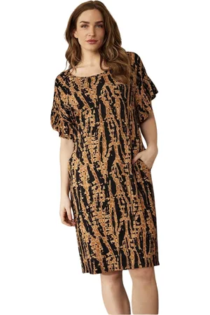 In Front Mujer, Vestidos, Marrón, Talla: L