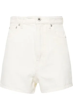 Kenzo Mujer, Pantalones cortos, Blanco, Talla: W27