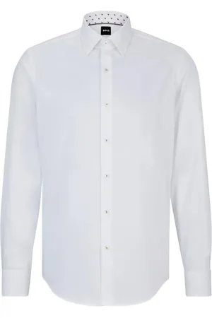 HUGO BOSS Hombre, Camisas, Blanco, Talla: 5XL
