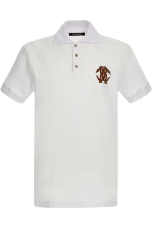 Roberto Cavalli Hombre, Camisetas, Blanco, Talla: M