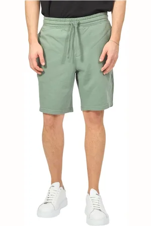 HUGO BOSS Hombre, Pantalones cortos, Verde, Talla: L