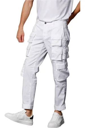 Masons Hombre, Pantalones, Blanco, Talla: L