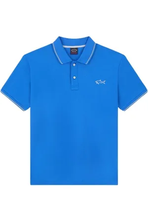 Paul & Shark Hombre, Camisetas, Azul, Talla: S