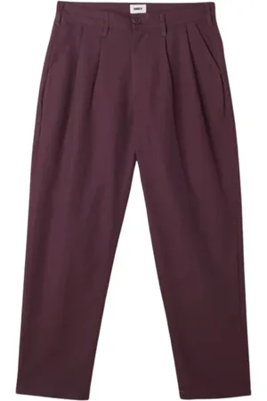 Obey Mujer, Pantalones, Rojo, Talla: W31