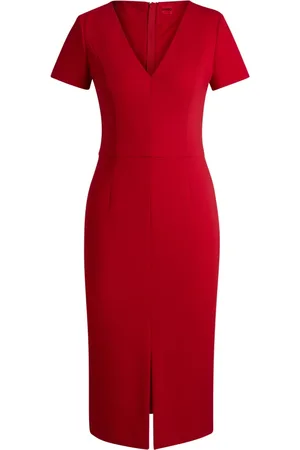 HUGO BOSS Mujer, Vestidos, Rojo, Talla: S