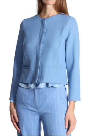 MARELLA Mujer, Chaquetas, Azul, Talla: M