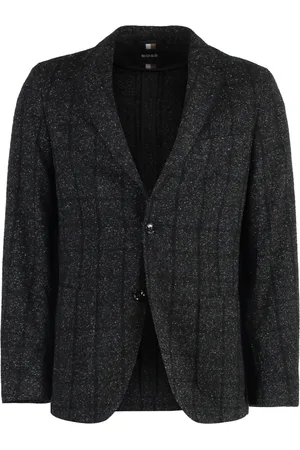 HUGO BOSS Hombre, Chaquetas, Negro, Talla: L