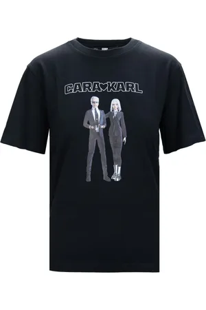 Karl Lagerfeld Mujer, Camisetas, Negro, Talla: M