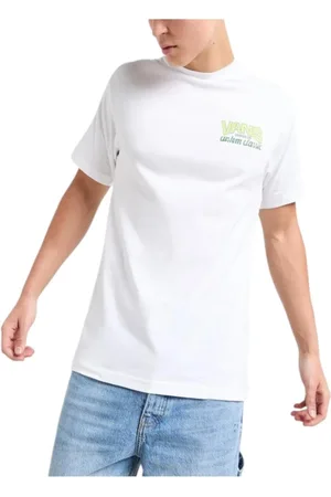 Vans Hombre, Camisetas, Blanco, Talla: L