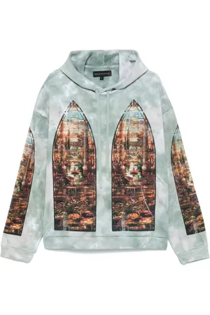 Who Decides War Hombre, Sudaderas, Verde, Talla: S