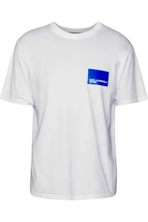 Karl Lagerfeld Hombre, Camisetas, Blanco, Talla: L