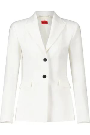HUGO BOSS Mujer, Chaquetas, Blanco, Talla: M