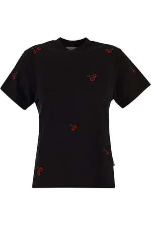 Des Phemmes Mujer, Camisetas, Negro, Talla: S