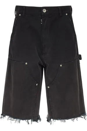 Maison Margiela Hombre, Pantalones cortos, Negro, Talla: W31
