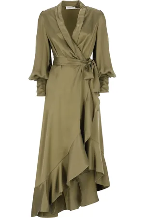 ZIMMERMANN Mujer, Vestidos, Verde, Talla: M