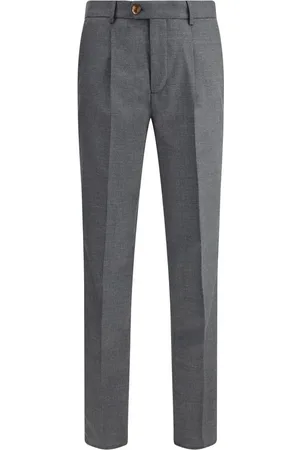 Brunello Cucinelli Hombre, Pantalones, Gris, Talla: M